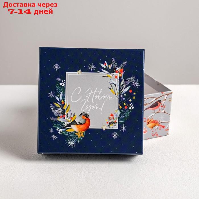 Набор подарочных коробок 6 в 1 "Новогодний", 10 × 10 × 6 - 20 × 20 × 11 см - фото 8 - id-p188539197