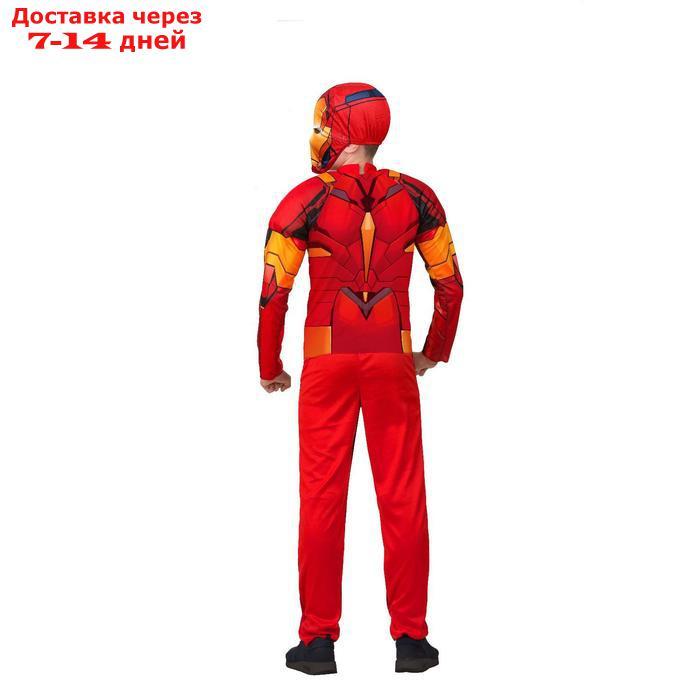 Детский карнавальный костюм "Железный человек", размер 28, рост 110 см - фото 2 - id-p188922915