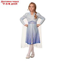 Карнавальный костюм "Эльза 2", платье, р. 30, рост 116 см