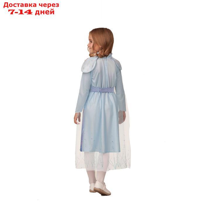 Карнавальный костюм "Эльза 2", платье, р. 30, рост 116 см - фото 2 - id-p188539662