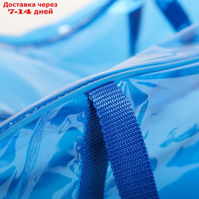 Набор сумок в роддом, 3 шт., цветной ПВХ, цвет голубой - фото 6 - id-p188923078