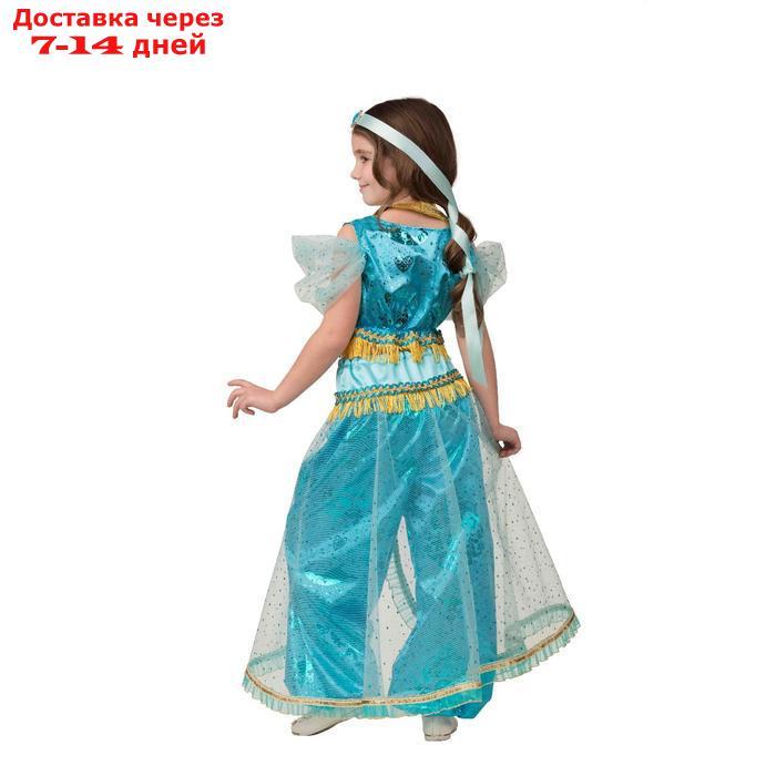 Карнавальный костюм "Принцесса Жасмин", текстиль-принт, блуза, шаровары, р. 28, рост 110 см - фото 3 - id-p188538838