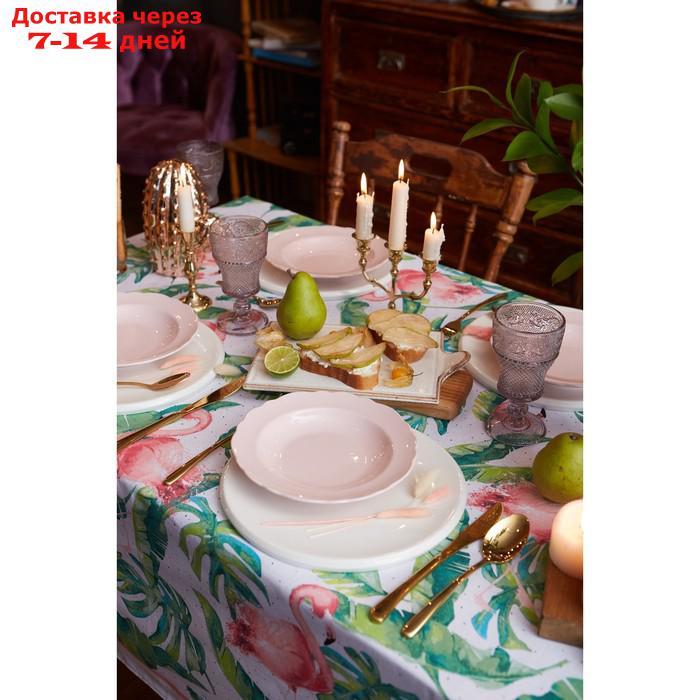 Скатерть "Доляна" Tropical kitchen 220х144 см, 100% хлопок, 164 г/м2 - фото 2 - id-p188538978