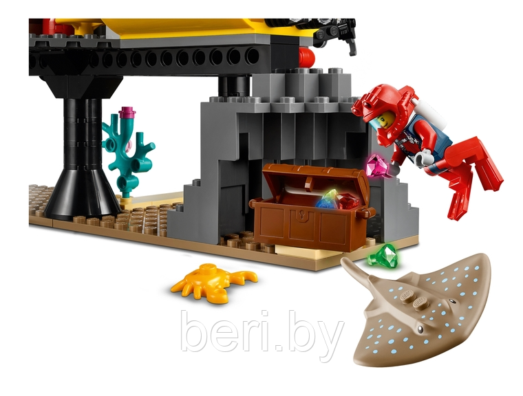 11616 Конструктор Lari «Океан: исследовательская база», 527 деталей, аналог Lego City 60265 - фото 5 - id-p188929964