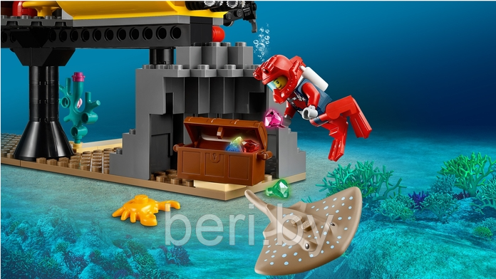 11616 Конструктор Lari «Океан: исследовательская база», 527 деталей, аналог Lego City 60265 - фото 7 - id-p188929964