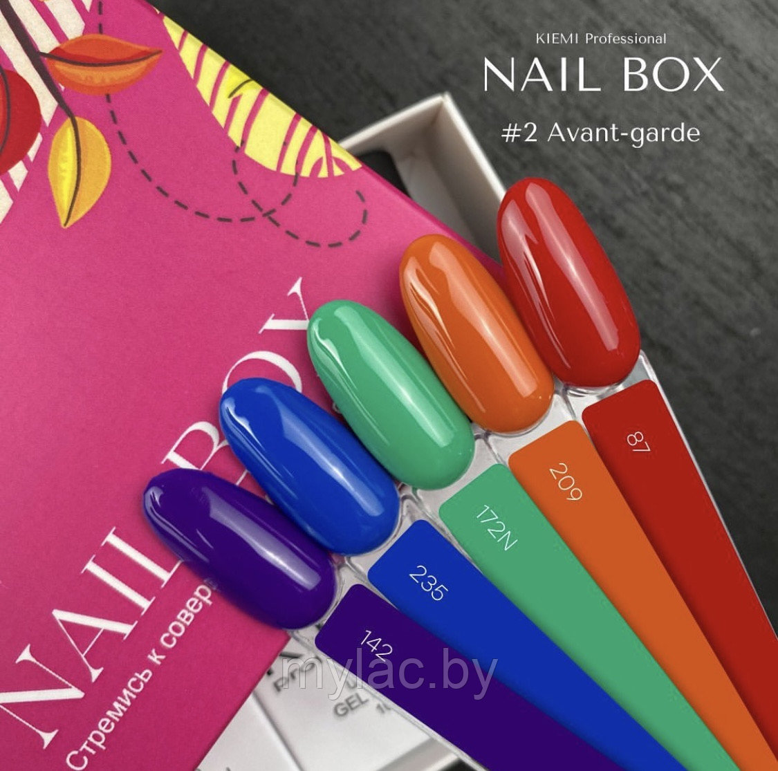 Набор Nail Box (набор 5шт) KIEMI, 2 Avant-garde - фото 1 - id-p188969214