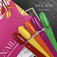 Набор Nail Box (набор 5шт) KIEMI, 5 Colorful