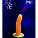 Светящийся в темноте фаллос на присоске Rave Light Keeper 13 см, фото 4