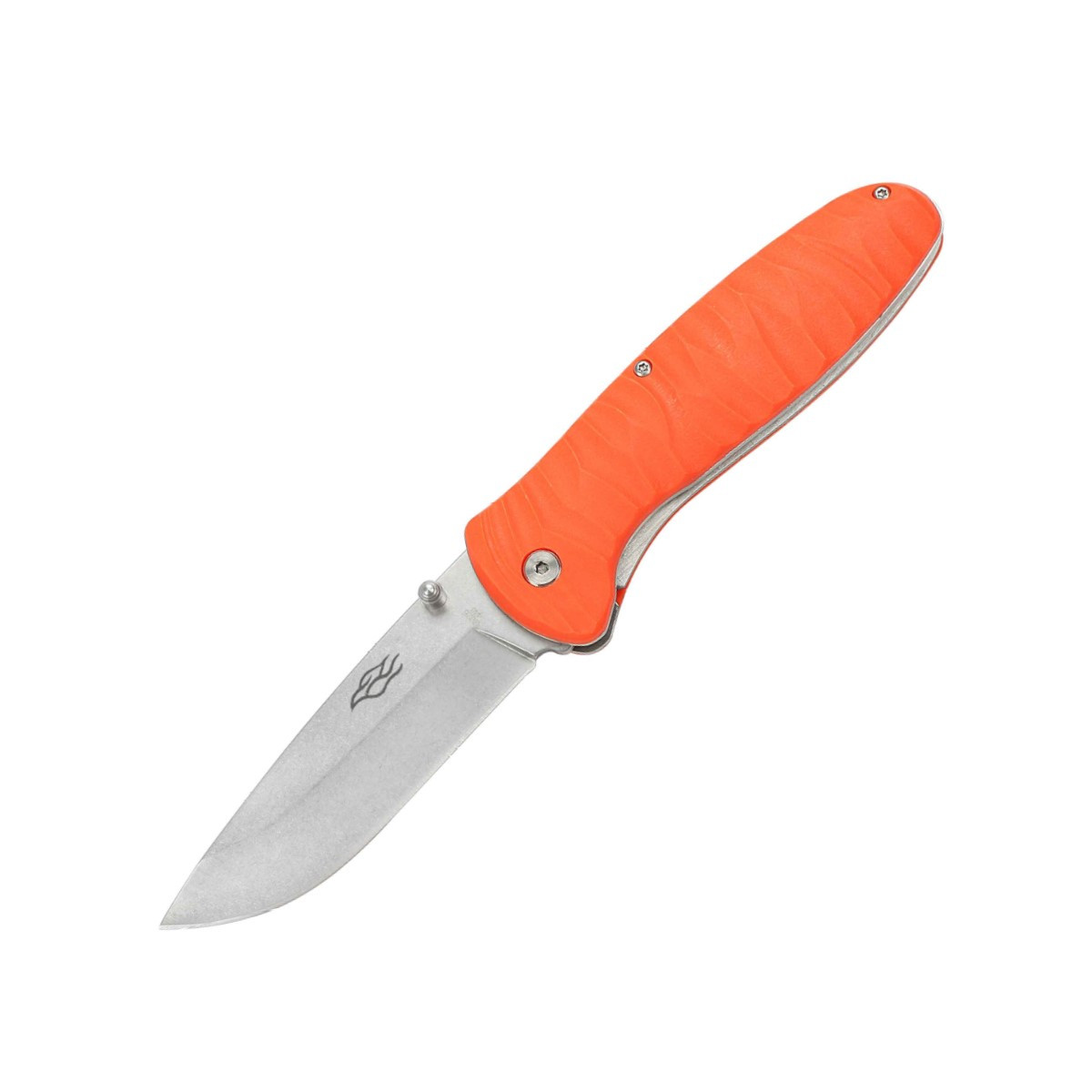 Нож складной "Firebird by Ganzo" с клипсой, дл.клинка 89 мм, сталь 4116 Krupp, цв. оранжевый - фото 1 - id-p188975997