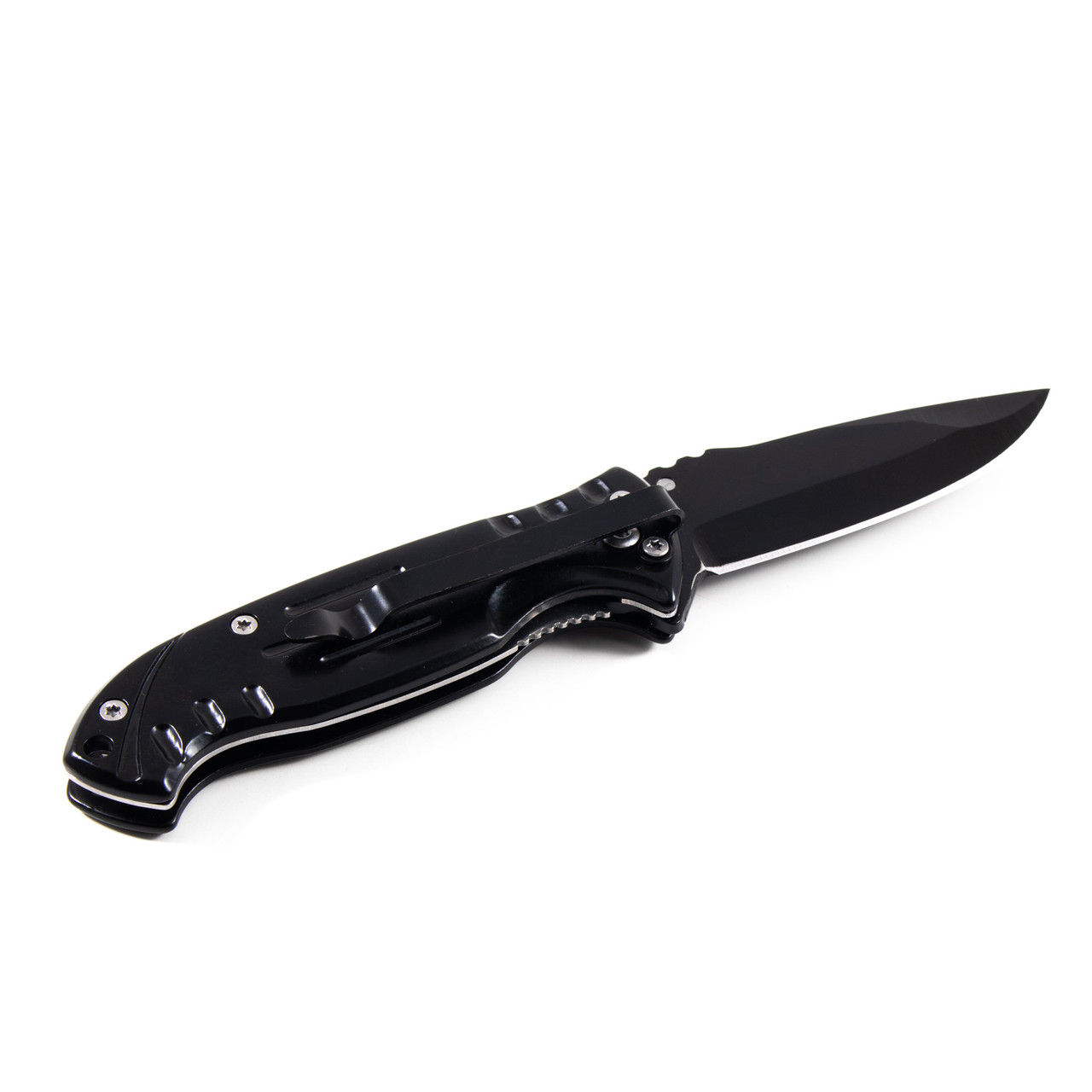 Нож туристический "СЛЕДОПЫТ" с зажимом, дл. клинка 75 мм, на блистере/120/ - фото 5 - id-p188976014