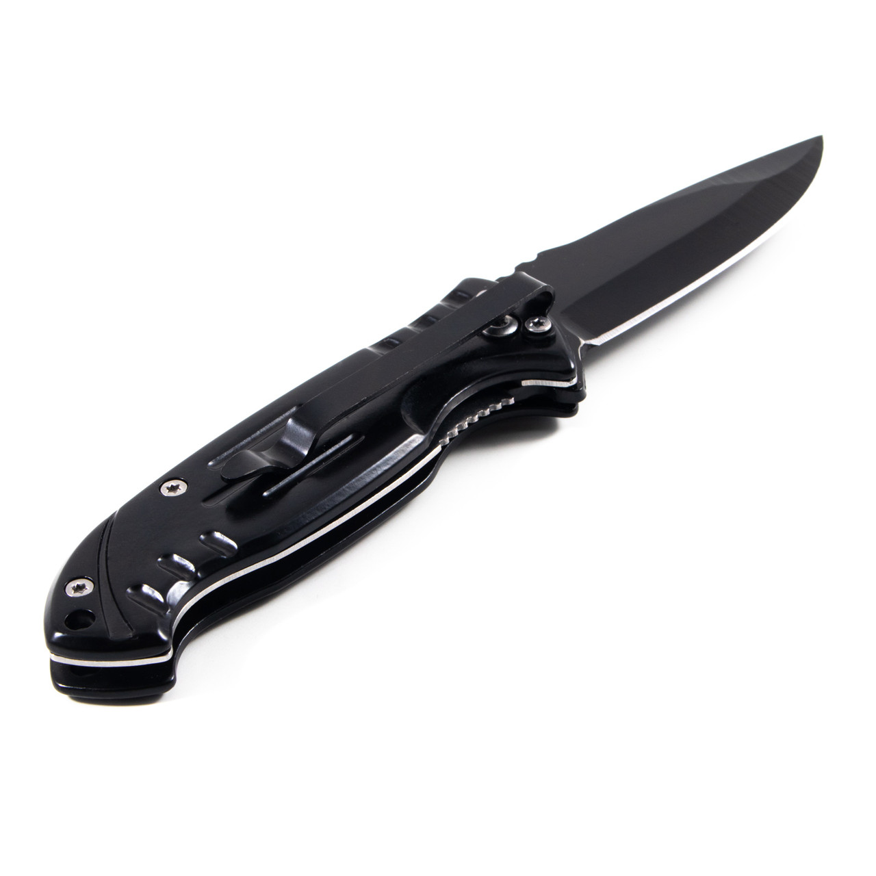 Нож туристический "СЛЕДОПЫТ" с зажимом, дл. клинка 75 мм, на блистере/120/ - фото 6 - id-p188976014