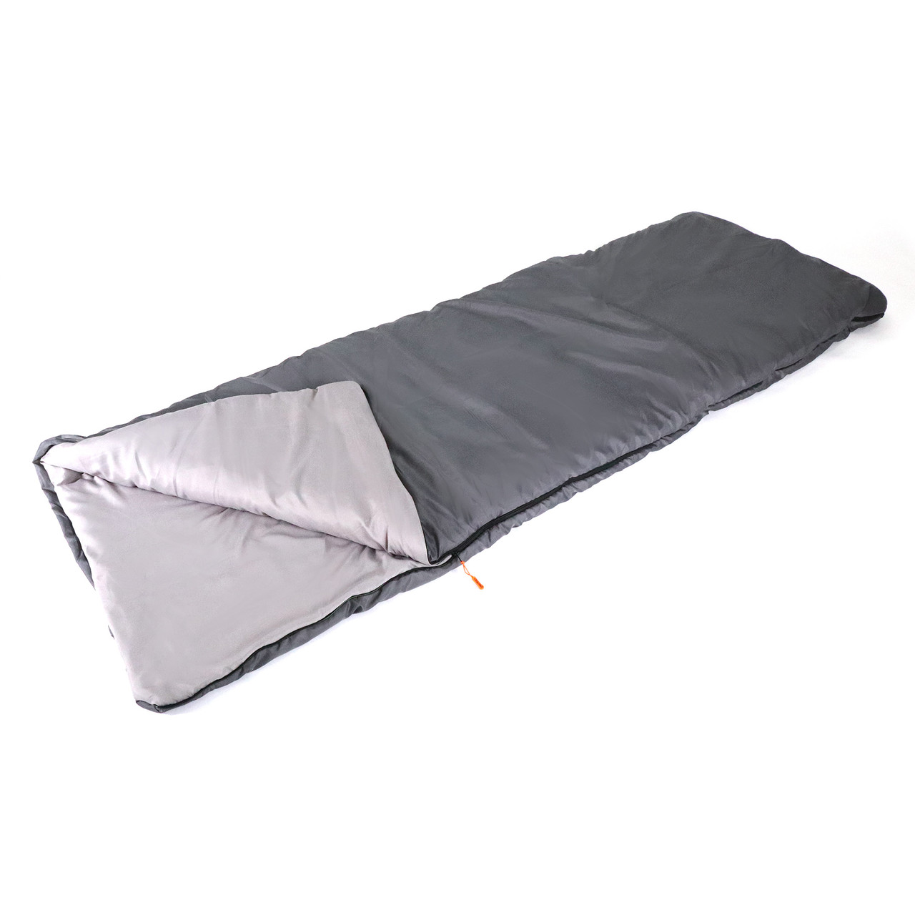 Спальный мешок-одеяло "СЛЕДОПЫТ - Camp", 200х75 см., до 0С, 3х слойный, цв.темно-серый/6/ - фото 1 - id-p188976036