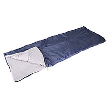 Спальный мешок-одеяло  "СЛЕДОПЫТ - Camp", 200х75 см., до 0С, 3х слойный, цв.темно-синий/6/