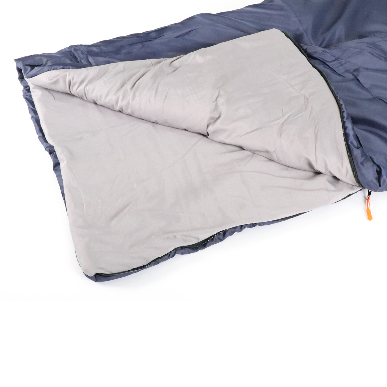 Спальный мешок-одеяло "СЛЕДОПЫТ - Camp", 200х75 см., до 0С, 3х слойный, цв.темно-синий/6/ - фото 3 - id-p188976037