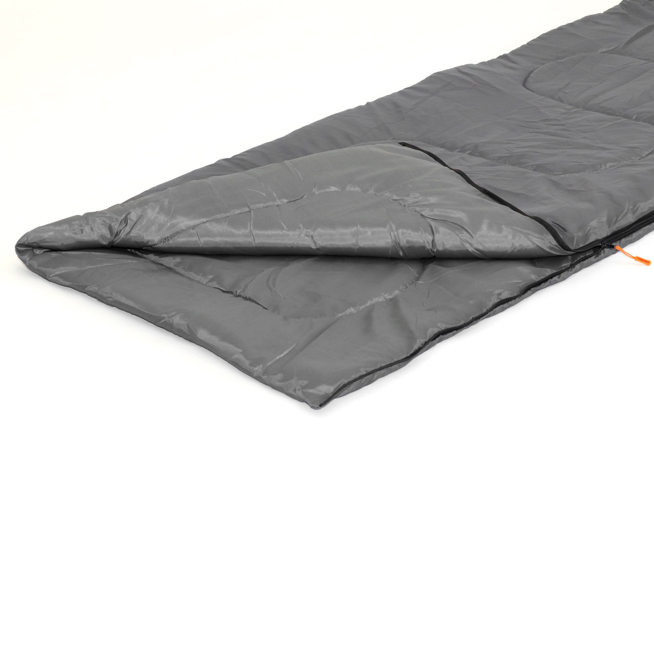 Спальный мешок-одеяло "СЛЕДОПЫТ - Pioneer", 180х73 см., до +10С, 1,5 х слойный, цв.темно-серый/8/ - фото 3 - id-p188976038
