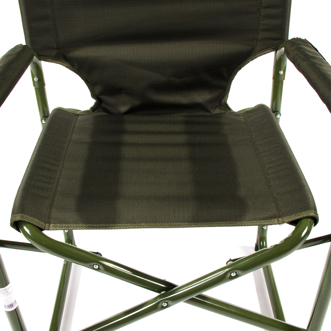 Кресло складное "СЛЕДОПЫТ" 585х450х825 мм, сталь 25 мм, хаки - фото 3 - id-p188976149