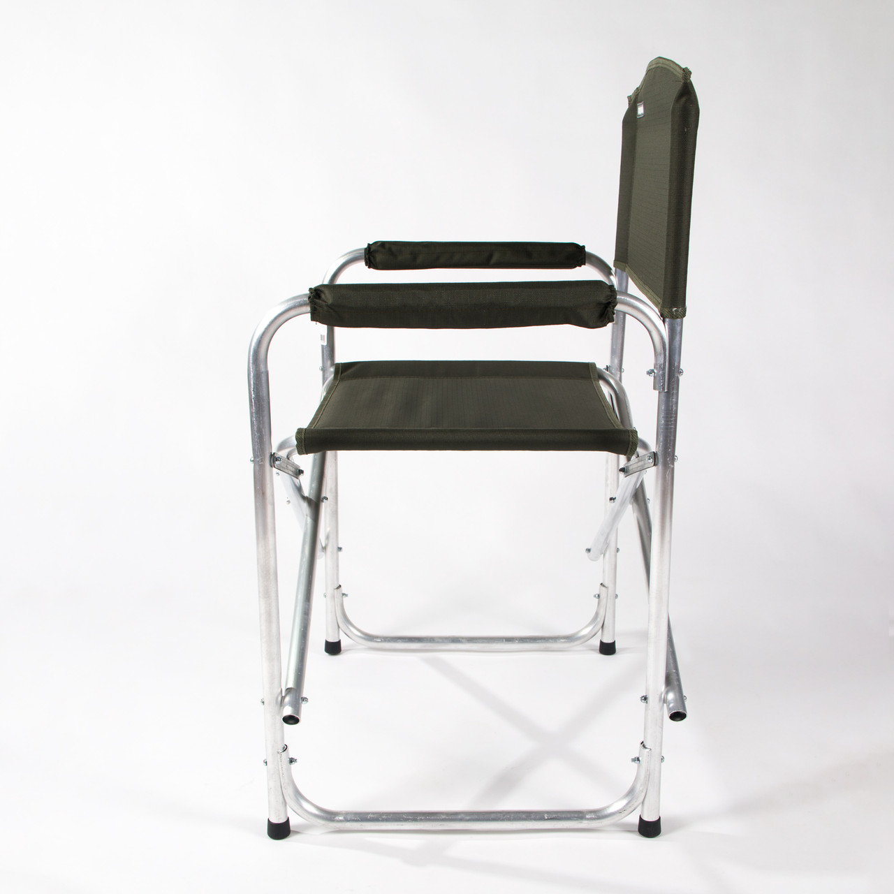 Кресло складное "СЛЕДОПЫТ" 585х450х825 мм, алюминий, хаки - фото 5 - id-p188976151