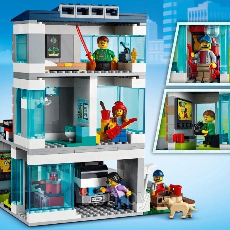 60058 Конструктор Lari «Семейный дом», 410 деталей, аналог Lego City 60291 - фото 9 - id-p188981737