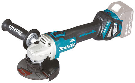 Угловая шлифмашина аккумуляторная бесщеточная Makita DGA511Z с регул. оборотов (без АКБ), фото 2