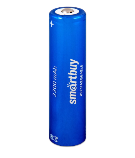 Аккумулятор Li-lon Smartbuy 18650 2200 mAh без защиты BL1/100/ - фото 2 - id-p188976504