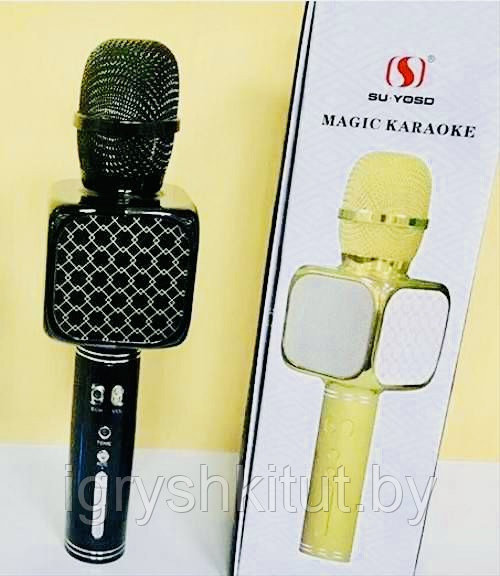 Портативная Колонка-Микрофон Magic Karaoke SU·YOSD (Bluetooth, USB, TF, AUX), арт.YS-69 - фото 3 - id-p179489119