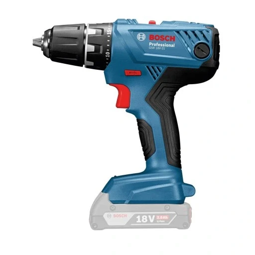 Дрель-шуруповерт ударная Bosch GSB 18V-21 Professional (55 Нм, без АКБ) - фото 3 - id-p188985604