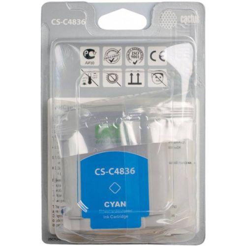 Картридж Cactus CS-C4836 (№11) Cyan для HP 2000/2500/1000/1100/1200/2200/2300/2600/2800