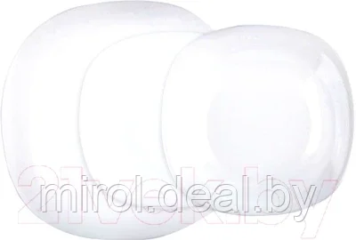 Набор тарелок Luminarc Carine White N2184 - фото 1 - id-p188988767