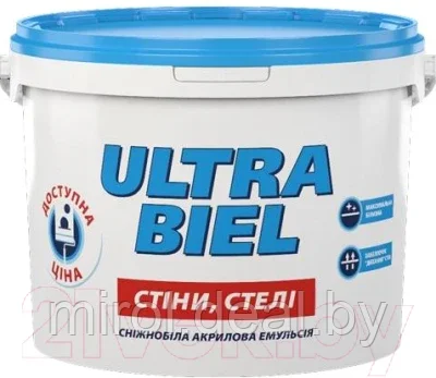 Краска Sniezka Ultra Biel - фото 1 - id-p188988438