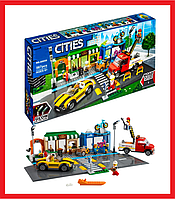 60059 Конструктор Lari «Торговая улица», 567 деталей, аналог Lego City 60306