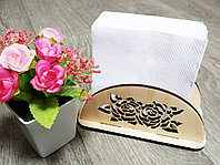 Салфетница/подставка для салфеток с розами