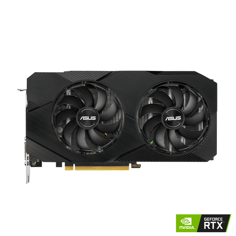 Видеокарта ASUS GeForce RTX 2060 Evo OC Edition 12GB DUAL-RTX2060-O12G-EVO