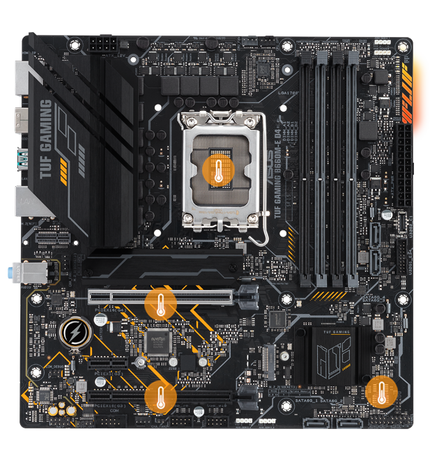 Материнская плата ASUS TUF Gaming B660M-E D4