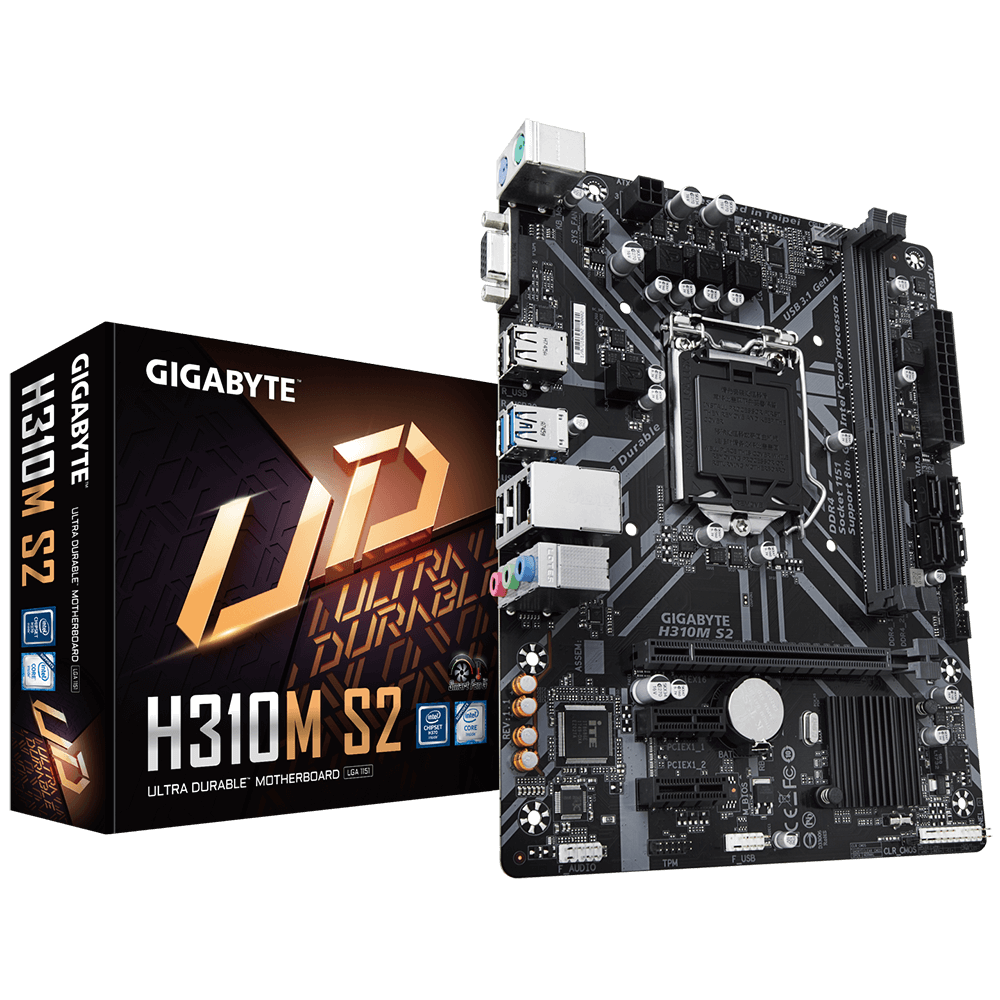 Материнская плата Gigabyte H310M S2 (rev. 1.1)