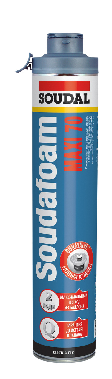 Монтажная пена Soudal Soudafoam Maxi 70 Click & Fix