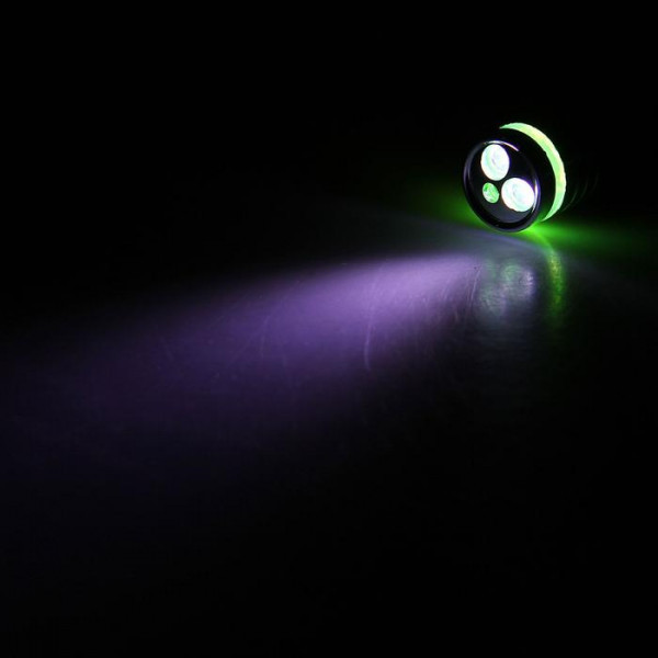Фонарик карманный Laser с карабином 2 LED 2 режима микс, 7х1.4см - фото 2 - id-p155805951