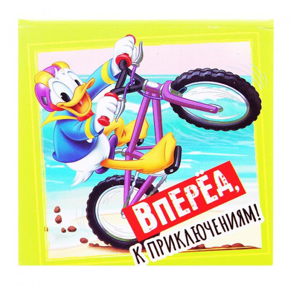 Открытка с блокнотом Покоряй новые вершины Микки Маус - фото 3 - id-p133041688