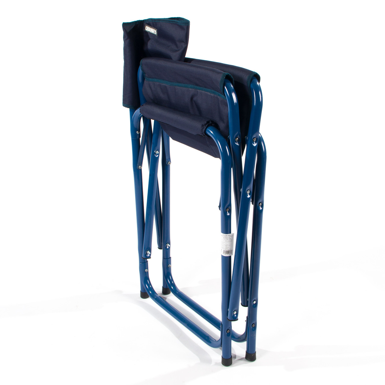 Кресло складное "СЛЕДОПЫТ" 585х450х825 мм, сталь 25 мм, синий - фото 10 - id-p189024633