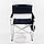 Кресло складное "СЛЕДОПЫТ" 585х450х825 мм, с карманом на подлокотнике, алюминий, синий, фото 2