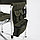 Кресло складное "СЛЕДОПЫТ" 585х450х825 мм, с карманом на подлокотнике, алюминий, хаки, фото 5