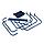 Раскладушка тур. в чехле "Т.И.Ш.Ь" П2, 2000*750*240мм,макс.нагрузка 150кг,цв. синий, фото 7