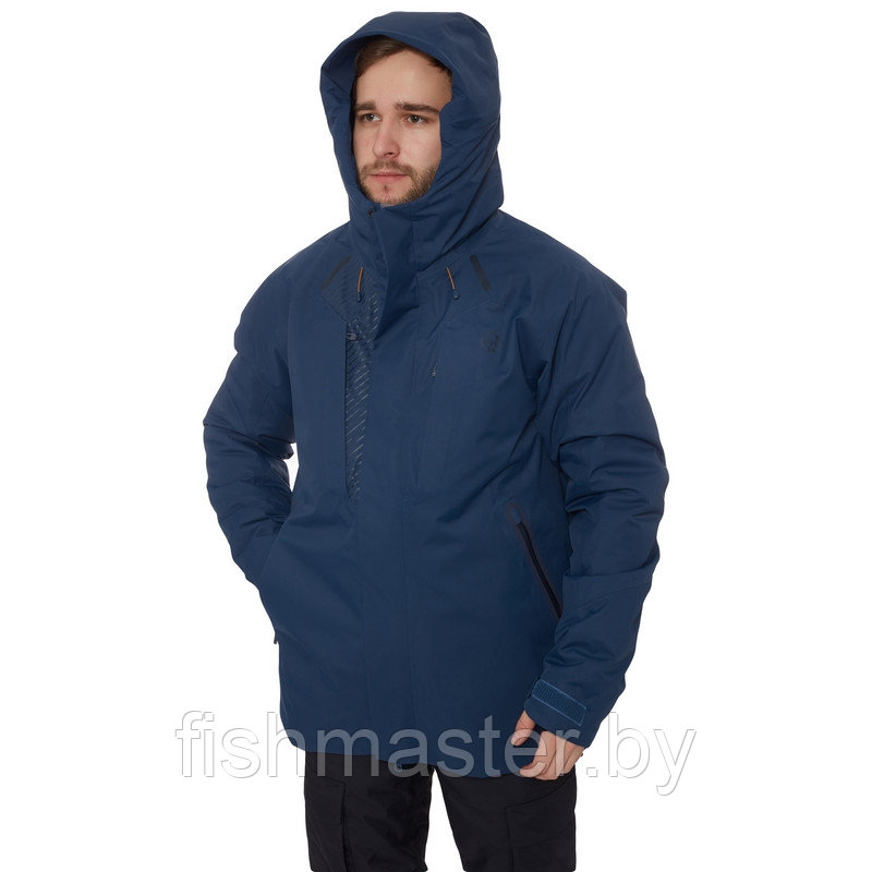 Куртка деми FHM "Guard Insulated V2" Dermizax (Toray) Япония 2 слоя 20000/10000 цвет Темно-синий, XS - фото 3 - id-p189025295