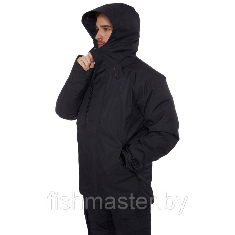 Куртка деми FHM "Guard Insulated V2" Dermizax (Toray) Япония 2 слоя 20000/10000 цвет Черный, XS - фото 7 - id-p189025303