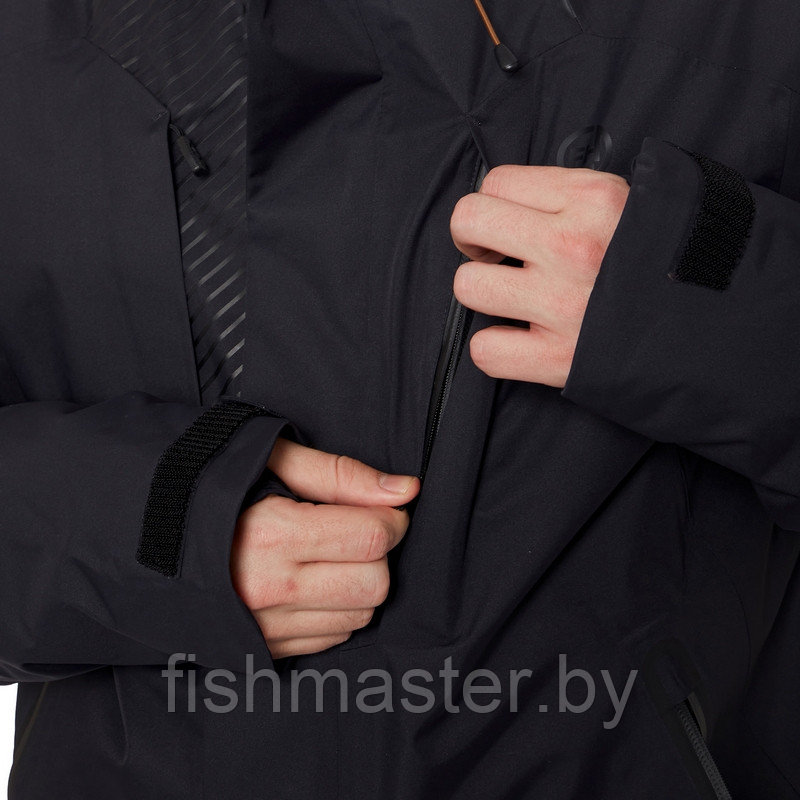 Куртка деми FHM "Guard Insulated V2" Dermizax (Toray) Япония 2 слоя 20000/10000 цвет Черный, XS - фото 9 - id-p189025303