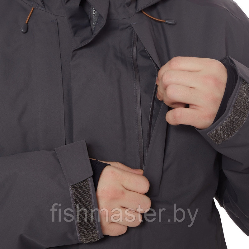 Куртка демисезонная FHM "Mist V2"-10°C Dermizax (Toray) Япония 2 слоя 20000/10000 цвет Серый, 4xl - фото 8 - id-p189025391