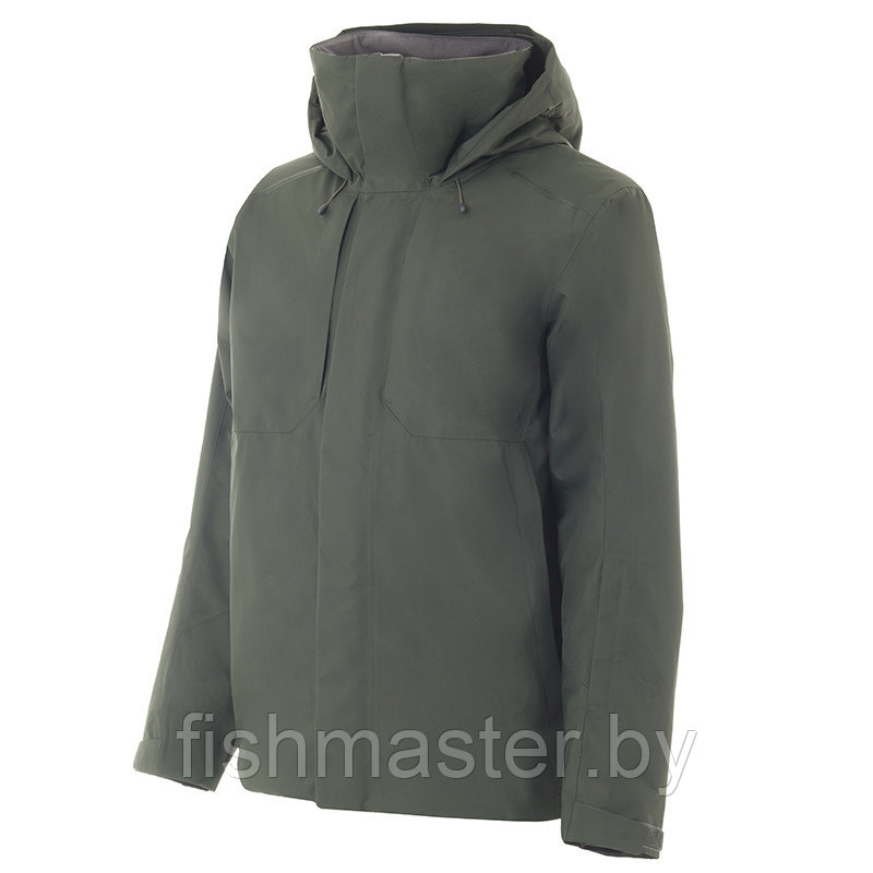 Куртка демисезонная FHM "Mist V2"-10°C Dermizax (Toray) Япония 2 слоя 20000/10000 цвет Хаки, 4XL - фото 4 - id-p189025399