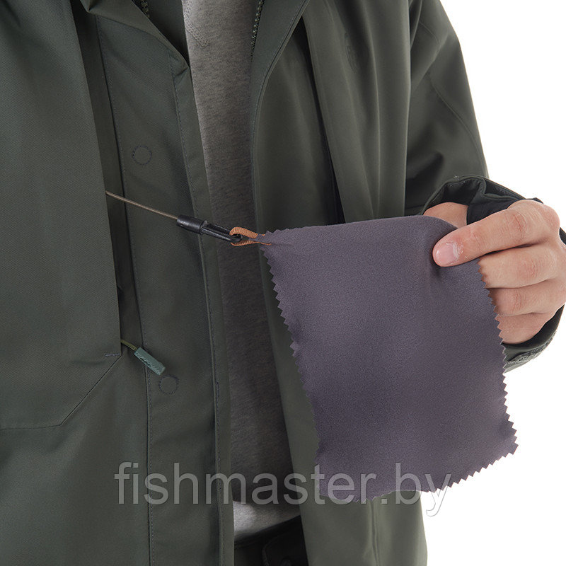 Куртка демисезонная FHM "Mist V2"-10°C Dermizax (Toray) Япония 2 слоя 20000/10000 цвет Хаки, 2XL - фото 9 - id-p189025397