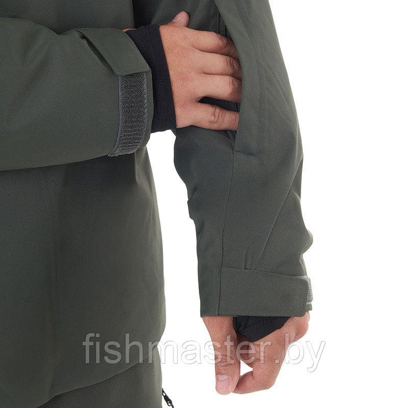 Куртка демисезонная FHM "Mist V2"-10°C Dermizax (Toray) Япония 2 слоя 20000/10000 цвет Хаки, 4XL - фото 6 - id-p189025399