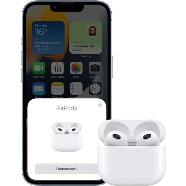 Наушники Apple AirPods 3 с поддержкой MagSafe (MME73) - фото 3 - id-p189025541