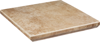 Ступень клинкерная с капиносом Paradyz Ilario Beige 33×33 угловая